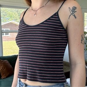 brandy melville striped tank
